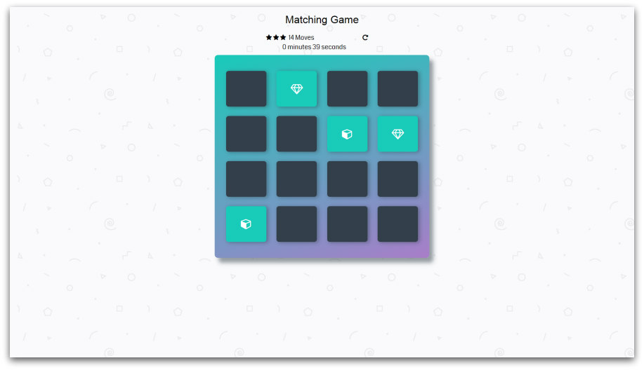 picture of memory game project